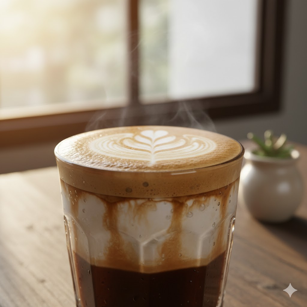 cách làm cà phê sữa tại nhà
